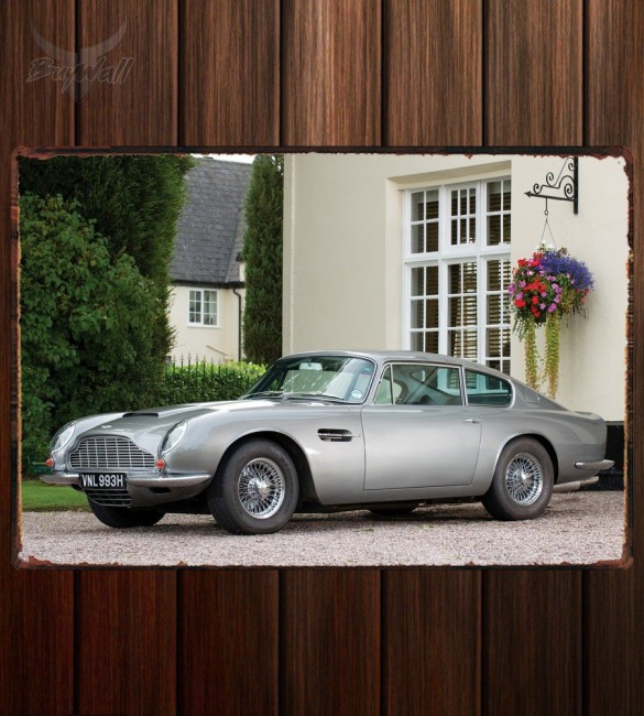 Металлическая табличка Aston Martin DB6 Vantage (MkII)